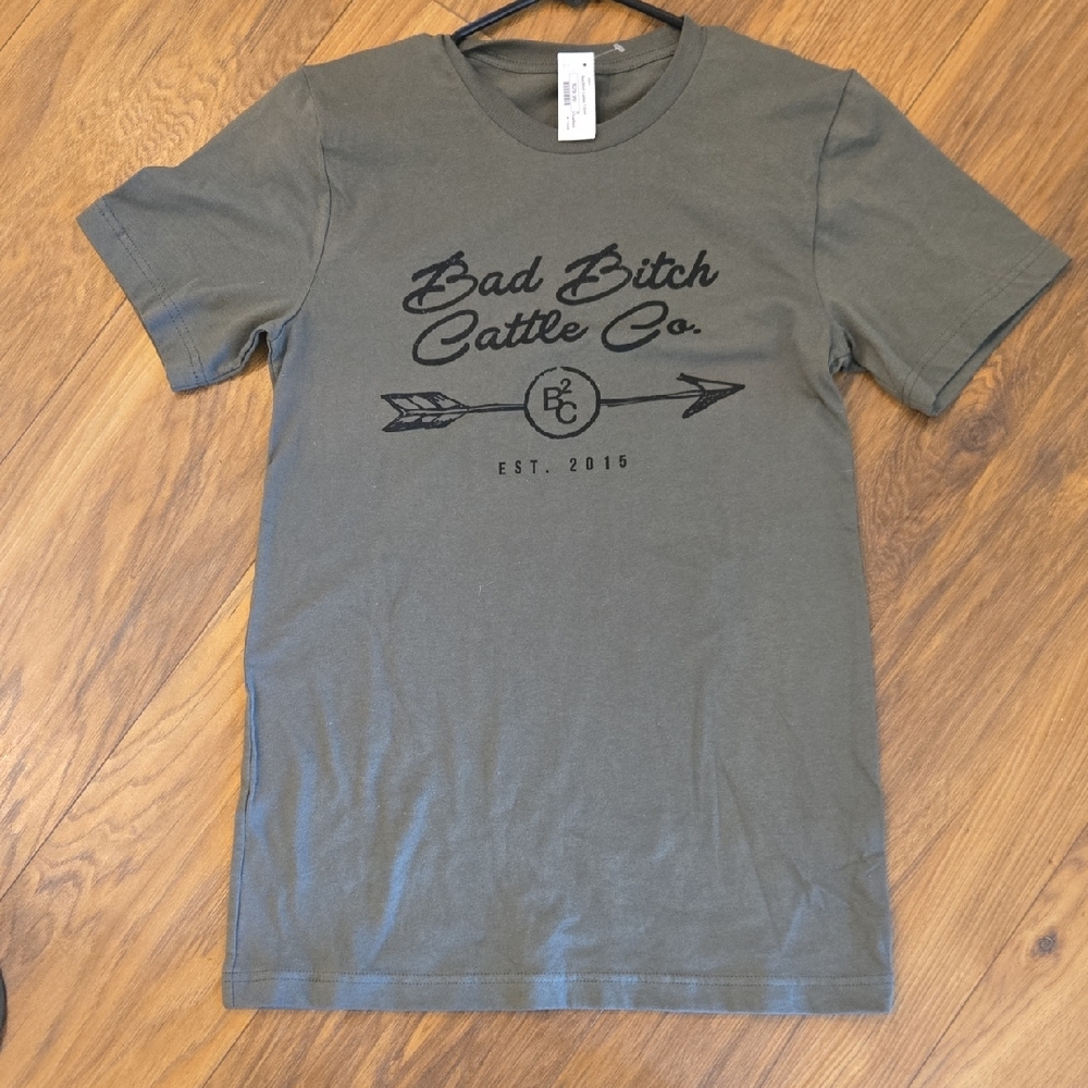 Bella Canvas Olive Graphic Tee
